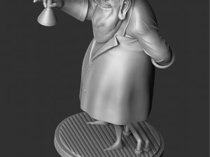 DR NEFARIO FOR 3D PRINT STL 3D Model