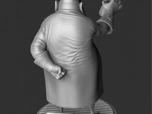 DR NEFARIO FOR 3D PRINT STL 3D Model