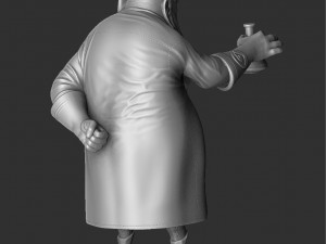 DR NEFARIO FOR 3D PRINT STL 3D Model