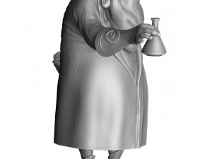 DR NEFARIO FOR 3D PRINT STL 3D Model