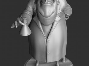 DR NEFARIO FOR 3D PRINT STL 3D Model