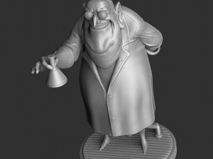 DR NEFARIO FOR 3D PRINT STL 3D Model