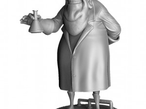 DR NEFARIO FOR 3D PRINT STL 3D Model