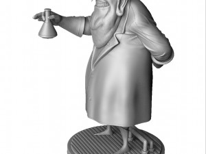 DR NEFARIO FOR 3D PRINT STL 3D Model