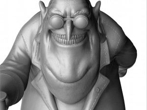 DR NEFARIO FOR 3D PRINT STL 3D Model