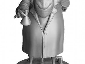 DR NEFARIO FOR 3D PRINT STL 3D Model