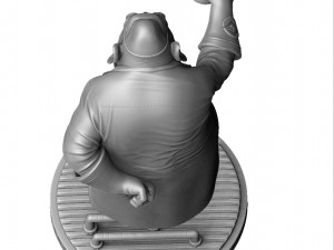 DR NEFARIO FOR 3D PRINT STL 3D Model