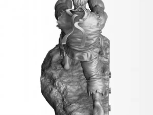 Ryu in Street Fighter 2 for 3D printing STL 3D Model