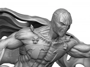 SPAWN 2 OPTIONS FOR 3D PRINT STL 3D Model