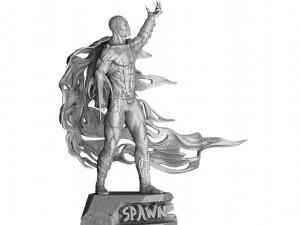 SPAWN 2 OPTIONS FOR 3D PRINT STL 3D Model