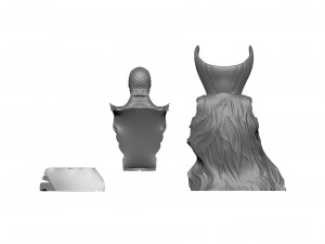 SPAWN 2 OPTIONS FOR 3D PRINT STL 3D 模型