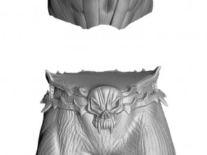 SPAWN 2 OPTIONS FOR 3D PRINT STL 3D Model
