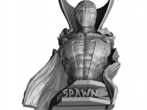 SPAWN 2 OPTIONS FOR 3D PRINT STL 3D 模型