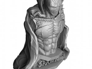 SPAWN 2 OPTIONS FOR 3D PRINT STL 3D 模型
