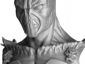 SPAWN 2 OPTIONS FOR 3D PRINT STL 3D Model