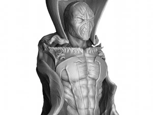 SPAWN 2 OPTIONS FOR 3D PRINT STL 3D Model