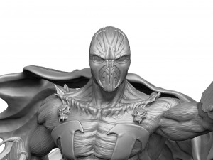SPAWN 2 OPTIONS FOR 3D PRINT STL 3D 模型