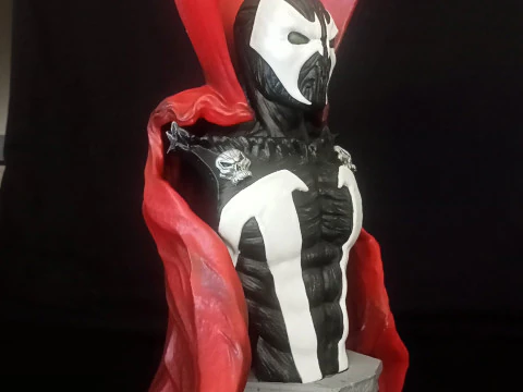 SPAWN 2 OPTIONS FOR 3D PRINT STL 3D Model
