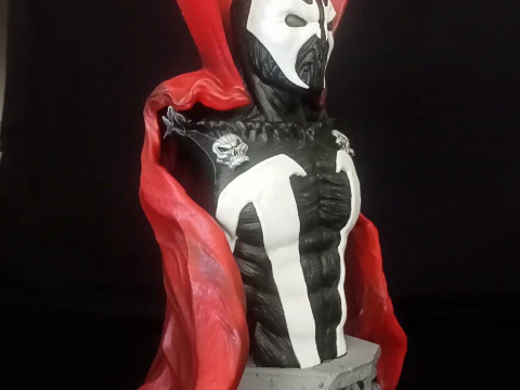 SPAWN 2 OPTIONS FOR 3D PRINT STL 3D Model