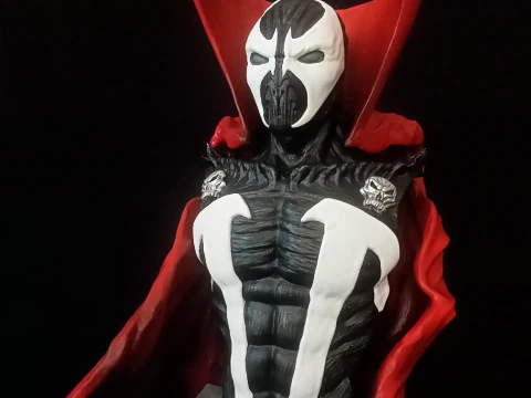 SPAWN 2 OPTIONS FOR 3D PRINT STL 3D Model