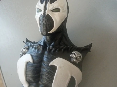 SPAWN 2 OPTIONS FOR 3D PRINT STL 3D Model