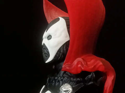 SPAWN 2 OPTIONS FOR 3D PRINT STL 3D Model