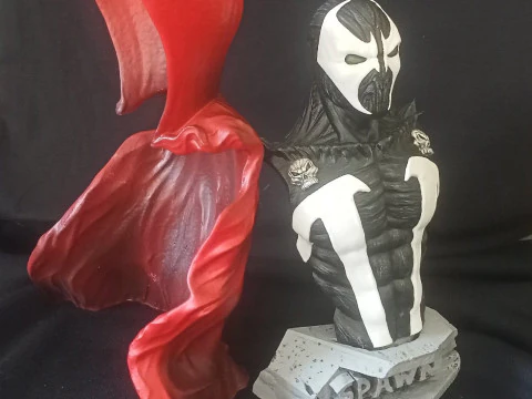 SPAWN 2 OPTIONS FOR 3D PRINT STL 3D Model