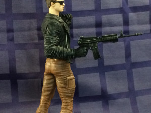 Terminator T-800 FULL HEIGHT 4 head options for 3D printing STL 3D Print Model
