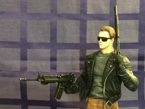 Terminator T-800 FULL HEIGHT 4 head options for 3D printing STL 3D Print Model