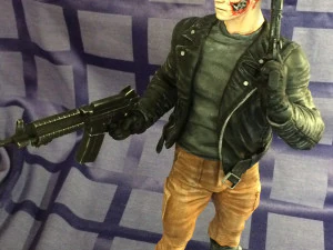 Terminator T-800 FULL HEIGHT 4 head options for 3D printing STL 3D Print Model