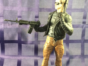 Terminator T-800 FULL HEIGHT 4 head options for 3D printing STL 3D Print Model