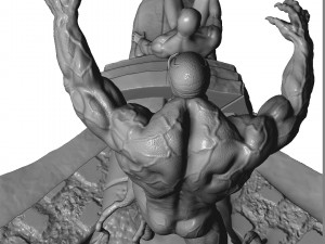 SPIDER-MAN AND VENOM DIORAMA FOR 3D PRINT STL Modèles 3D en vedette