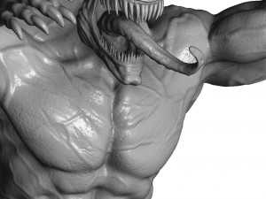 SPIDER-MAN AND VENOM DIORAMA FOR 3D PRINT STL Modèles 3D en vedette