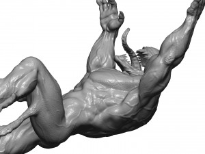 SPIDER-MAN AND VENOM DIORAMA FOR 3D PRINT STL Modèles 3D en vedette