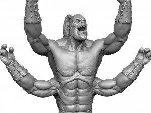 GORO 1995 ASSEMBLE FOR 3D PRINT 2 OPTIONS STL 3D Model