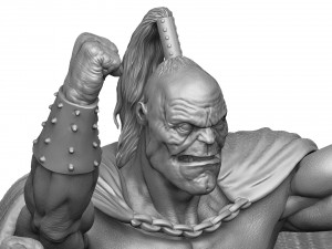 GORO 1995 ASSEMBLE FOR 3D PRINT 2 OPTIONS STL 3D Model