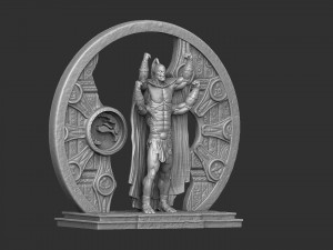 GORO 1995 ASSEMBLE FOR 3D PRINT 2 OPTIONS STL 3D Model