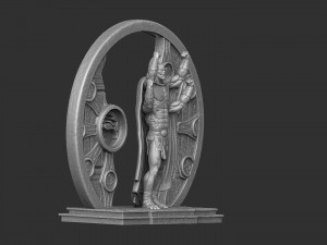 GORO 1995 ASSEMBLE FOR 3D PRINT 2 OPTIONS STL 3D Model