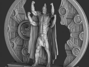 GORO 1995 ASSEMBLE FOR 3D PRINT 2 OPTIONS STL 3D Model