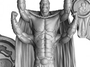 GORO 1995 ASSEMBLE FOR 3D PRINT 2 OPTIONS STL 3D Model