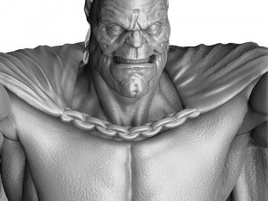 GORO 1995 ASSEMBLE FOR 3D PRINT 2 OPTIONS STL 3D Model
