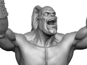 GORO 1995 ASSEMBLE FOR 3D PRINT 2 OPTIONS STL 3D Model