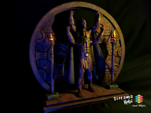 GORO 1995 ASSEMBLE FOR 3D PRINT 2 OPTIONS STL 3D Model