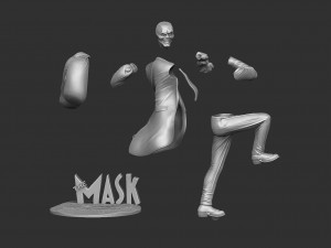 THE MASK FOR 3D PRINT STL 3D Print Model