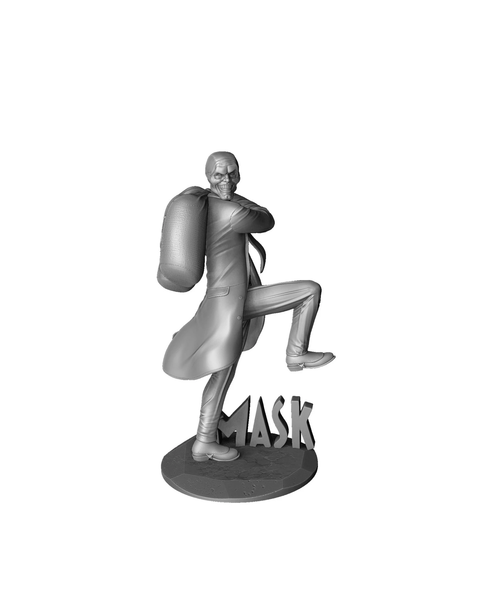THE MASK FOR 3D PRINT STL 3D Print Model .c4d .max .obj .3ds .fbx .stl .blend