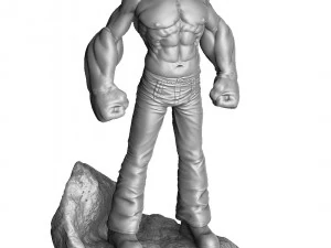 Popeye the Sailor FOR 3D PRINT STL 3D Model