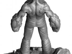 Popeye the Sailor FOR 3D PRINT STL 3D Model