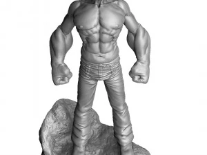 Popeye the Sailor FOR 3D PRINT STL 3D Model