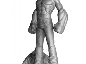 Popeye the Sailor FOR 3D PRINT STL 3D Model