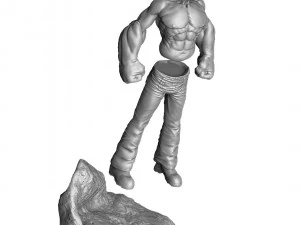 Popeye the Sailor FOR 3D PRINT STL 3D Model